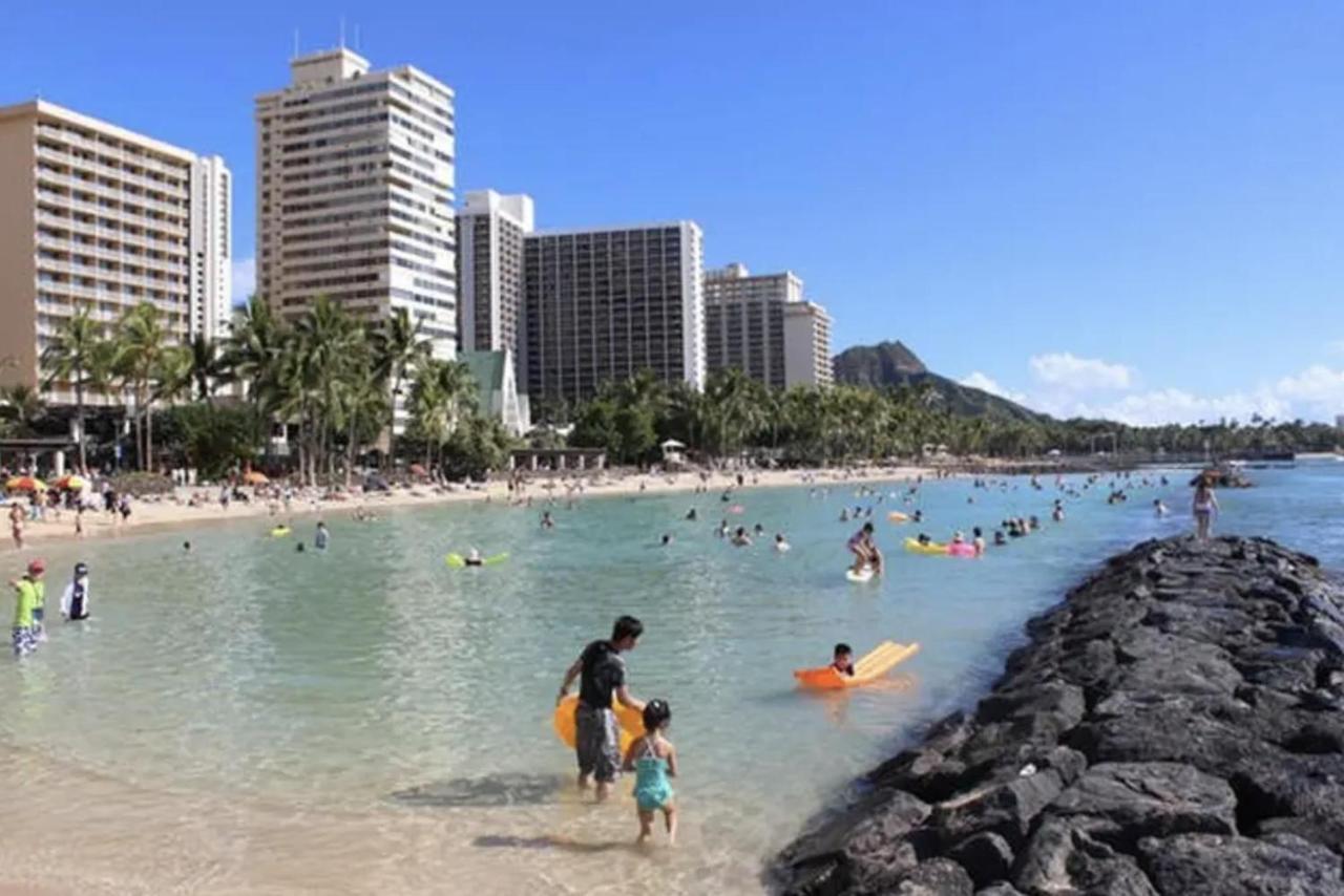 Kuhio Condo 810 Honolulu Exterior foto